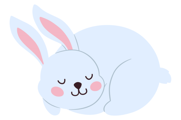 Dreaming Rabbit Graphics: Sweet White Illustrations