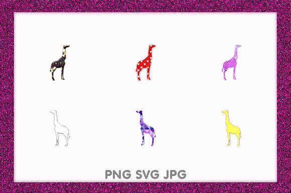 Giraffe African Tallest Animal Design