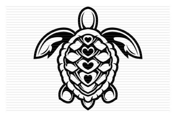 Turtle Marine Ocean SVG Graphics & Illustrations