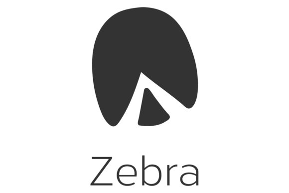 Zebra Footprint. Safari Animal Hunting B Graphics