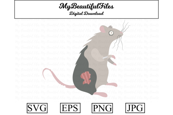 Zombie Animal - Rat: Graphics & Illustrations